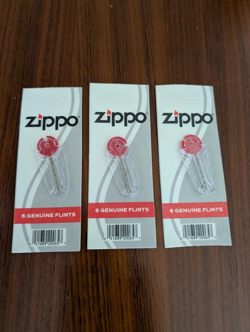 Zippo Flint Replacement Value Pack x3 18 Flints New